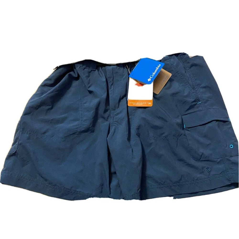 Columbia Womens Shorts size Small Sandy River Cargo NWT Blue/Teal